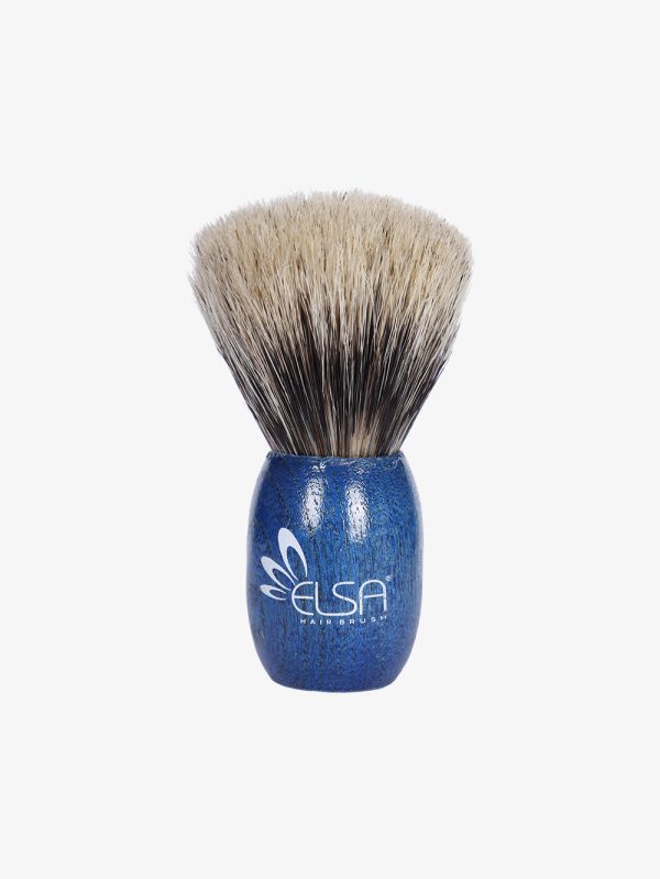Professional Super Badger Sakal Tıraş Fırçası Porsuk Kılı Doğal Kıl Mavi